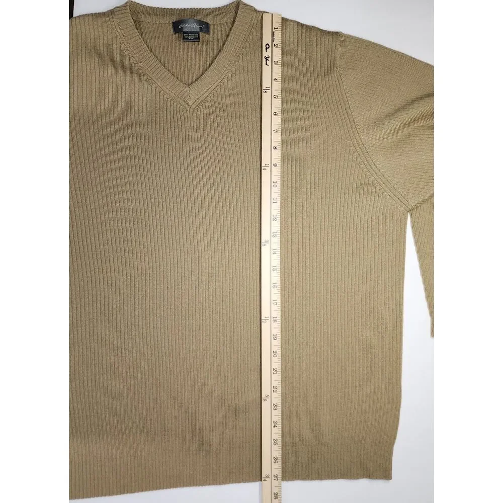 EDDIE BAUER 100%‎ MERINO WOOL LIGHTWEIGHT SWEATER SIZE XXL - Picture 9 of 10